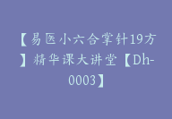 【易医小六合掌针19方】精华课大讲堂【Dh-0003】-副业圈