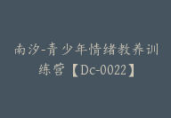 南汐-青少年情绪教养训练营【Dc-0022】-副业圈