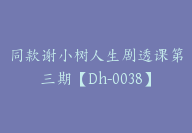 同款谢小树人生剧透课第三期【Dh-0038】-副业圈